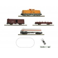 5170001 Fleischmann N z21 Startset Diesellok BR 111 met goederentrein DB