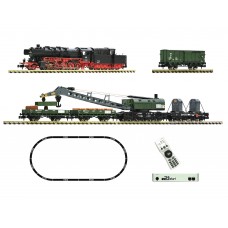 5170004 Fleischmann N z21 Startset Stoomlocomotief BR 051 met Kraanset DB