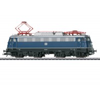 22774 Trix E-lok serie 110 461-1 Blauw DCC MFX+ Sound en elektrisch bedienbare pantografen