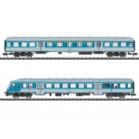 18262 Minitrix N 2-delige Wagen-Set „Blaulinge“