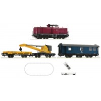 5110004 Roco Startset z21 Digitaal Diesellocomotief BR 211 met kraanwagen van de DB