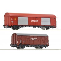 6600074 Roco NS set met twee PTT Postwagens