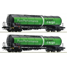 76026.B Roco Set ketelwagens Green Cargo SJ