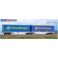 40381 ACME Containerdraagwagen Type Sggrrmss 90 HUPAC Richard Kempers