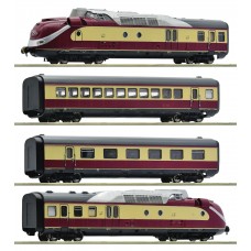 7700002 Roco 4-delig treinstel VT 11.5 BR 602 TEE DB