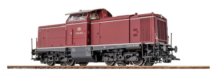 31570 ESU Diesellok V100 1063 DB Ep. III LokSound en rookgenerator, rangeerkoppeling DC/AC