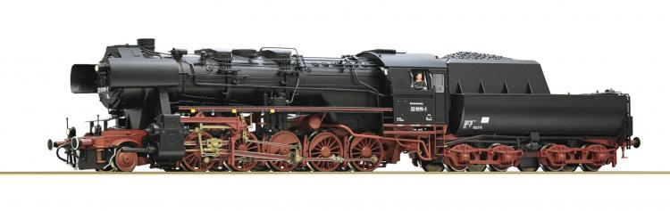 7100004 Roco Stoomlocomotief met kuiptender BR 52 8119-1 DR