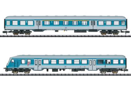 18262 Minitrix N 2-delige Wagen-Set „Blaulinge“