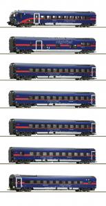 5510004 Roco 7-delige set Nightjet ÖBB DCC met binnenverlichting