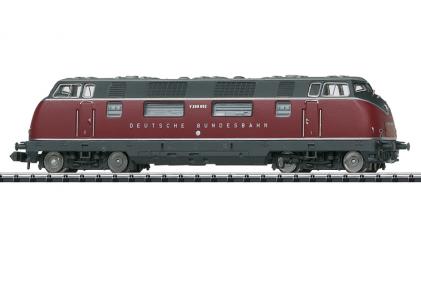 16225 Minitrix N Diesellocomotief V200 002 DB DCC Sound MHI