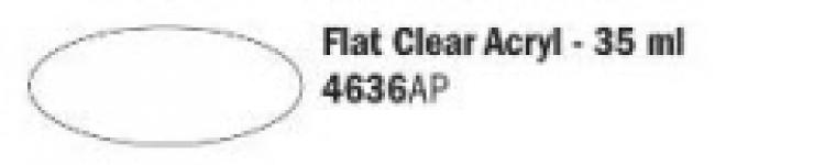 4636 Flat Clear Acryl - 35ml