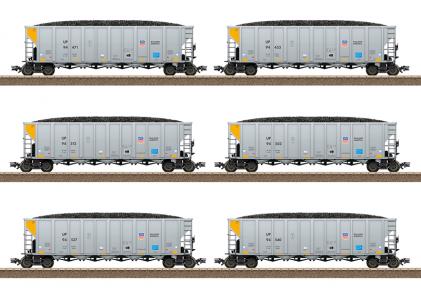 24903 Trix 6-delige Hopper Car Set UP