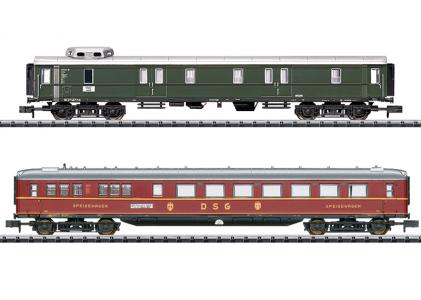 18286 Minitrix N Sneltreinrijtuigen Set 1 "D 96"