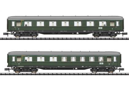 18287 Minitrix N Sneltreinrijtuigen Set 2 "D 96"