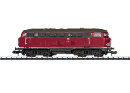 16166 Minitrix N Diesellocomotief DB BR 216 006-7 "Lollo" DCC Sound